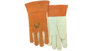 白色鹿青皮掌短袖筒款